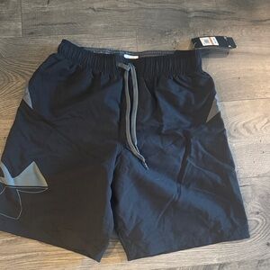Under Armour Men's Black Athletic Shorts